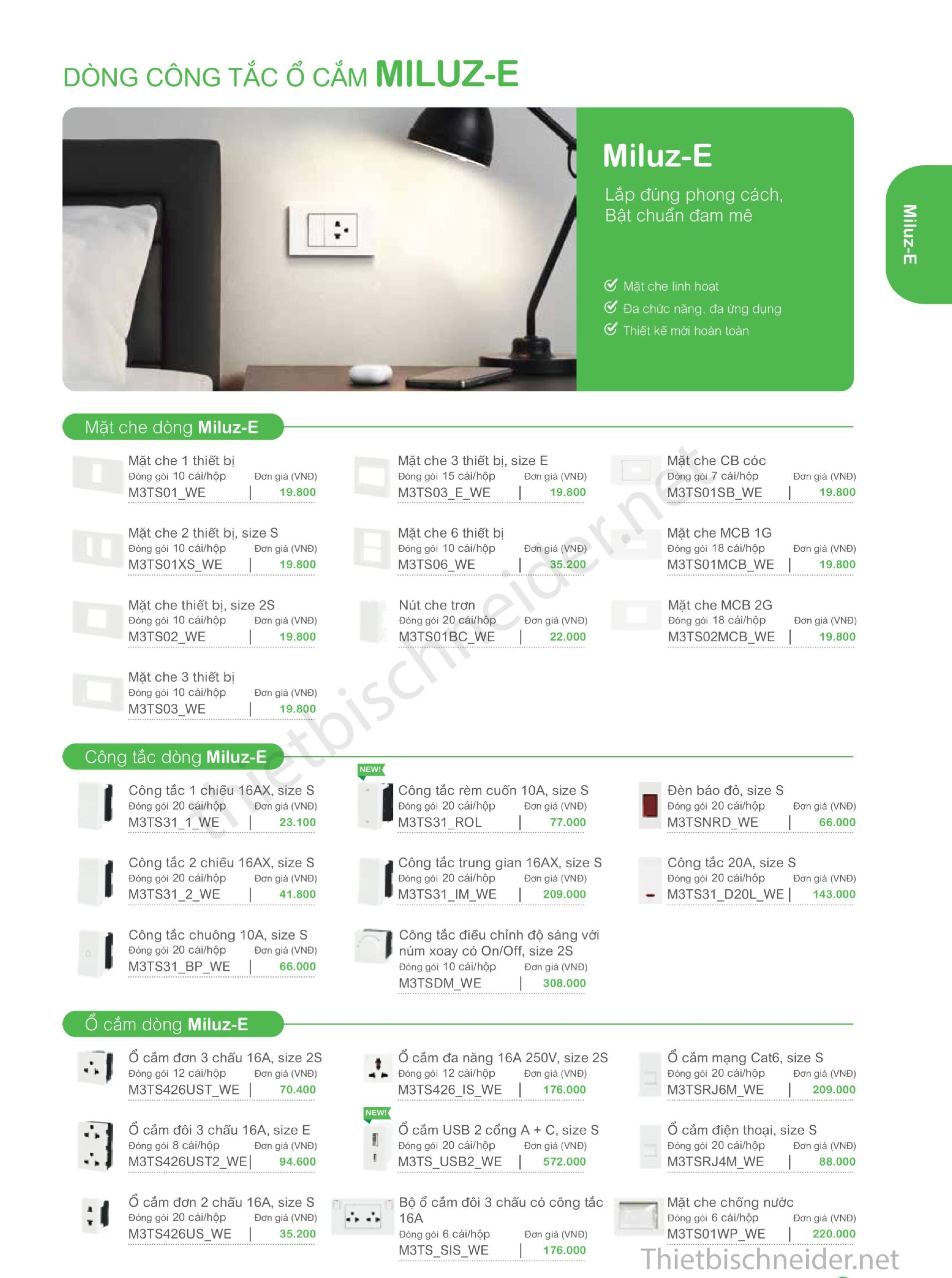 Thiết bị điện Schneider mới nhất 2025 – Cập nhật bảng giá, công tắc ổ cắm, MCB, MCCB, ATS, SPD chính hãng. Liên hệ ThietbiSchneider.net – 0929.993.286.