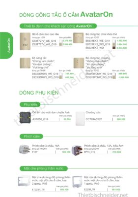 Thiết bị điện Schneider mới nhất 2025 – Cập nhật bảng giá, công tắc ổ cắm, MCB, MCCB, ATS, SPD chính hãng. Liên hệ ThietbiSchneider.net – 0929.993.286.