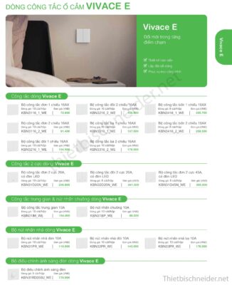 Thiết bị điện Schneider mới nhất 2025 – Cập nhật bảng giá, công tắc ổ cắm, MCB, MCCB, ATS, SPD chính hãng. Liên hệ ThietbiSchneider.net – 0929.993.286.