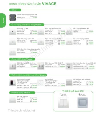 Thiết bị điện Schneider mới nhất 2025 – Cập nhật bảng giá, công tắc ổ cắm, MCB, MCCB, ATS, SPD chính hãng. Liên hệ ThietbiSchneider.net – 0929.993.286.