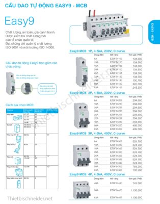 Thiết bị điện Schneider mới nhất 2025 – Cập nhật bảng giá, công tắc ổ cắm, MCB, MCCB, ATS, SPD chính hãng. Liên hệ ThietbiSchneider.net – 0929.993.286.
