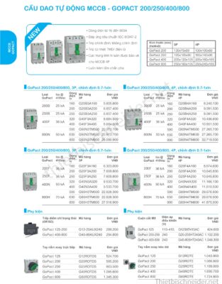Thiết bị điện Schneider mới nhất 2025 – Cập nhật bảng giá, công tắc ổ cắm, MCB, MCCB, ATS, SPD chính hãng. Liên hệ ThietbiSchneider.net – 0929.993.286.