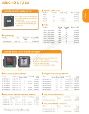 Thiết bị điện Schneider mới nhất 2025 – Cập nhật bảng giá, công tắc ổ cắm, MCB, MCCB, ATS, SPD chính hãng. Liên hệ ThietbiSchneider.net – 0929.993.286.