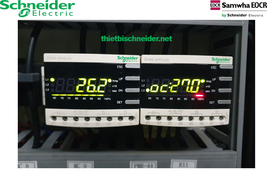 Tính năng sản phẩm re lây bảo vệ động cơ EOCR-3DM2 Samwha