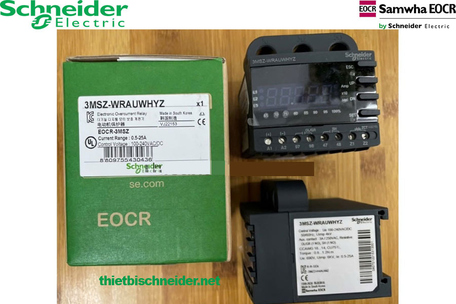 Hình ảnh thực tế của Rơ le bảo vệ động cơ EOCR-DZ