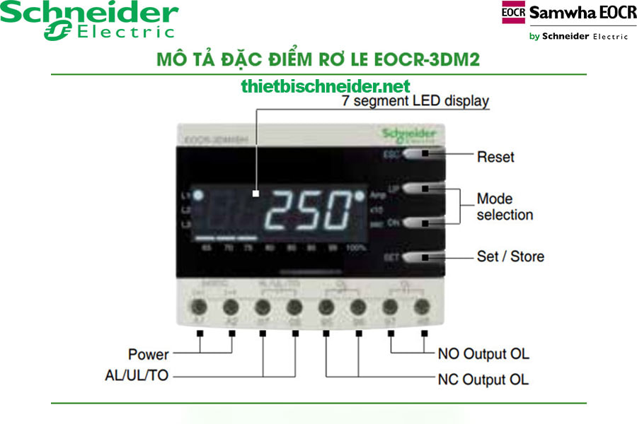 Mô tả rơ ;e eocr-3md2 schneider