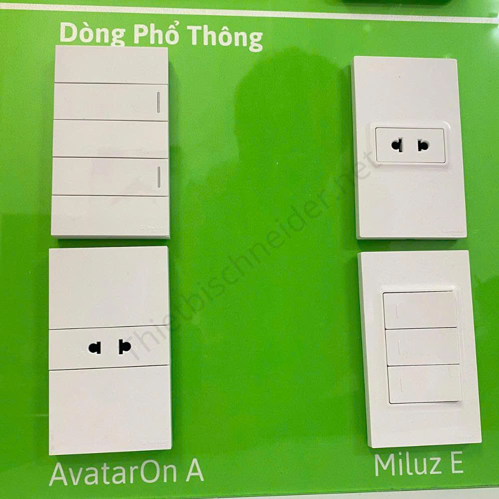Công tắc ổ cắm Schneider chính hãng tại Hà Nội