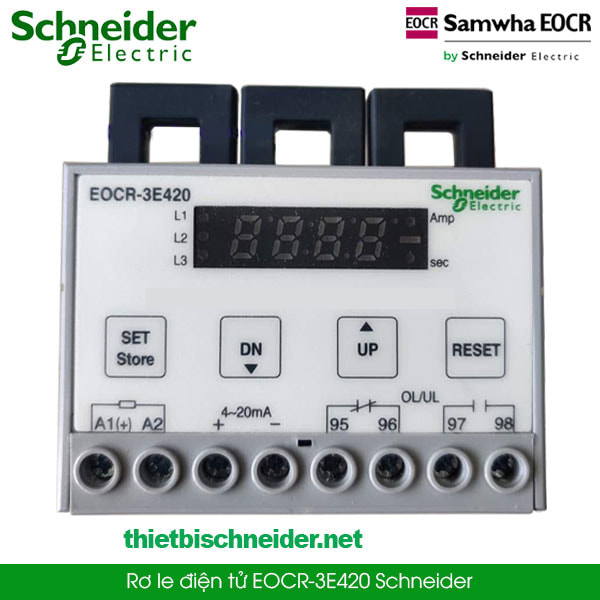 Rơ le bảo vệ động cơ EOCR-3E420
