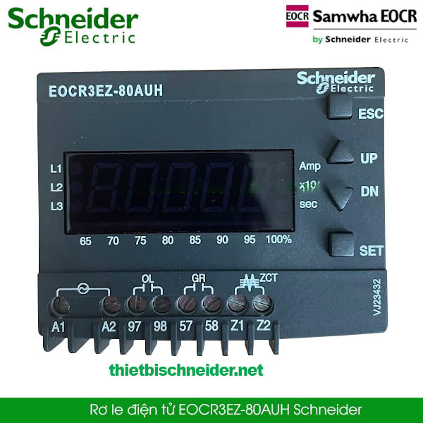 Rơ le bảo vệ động cơ EOCR3EBZ-80AUT
