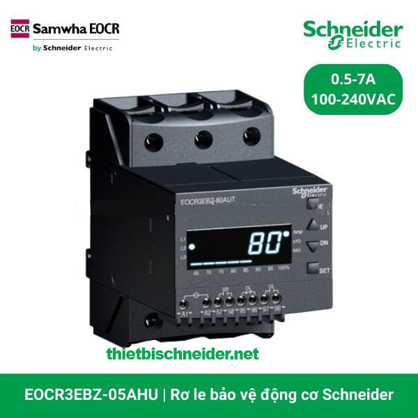 Rơ le bảo vệ động cơ EOCR-3EBZ-05AHU Schneider