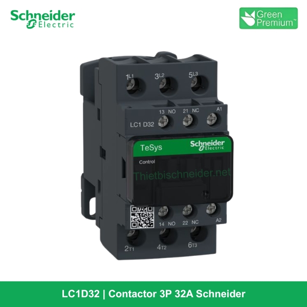 LC1D32 - Contactor 3P 32A Schneider