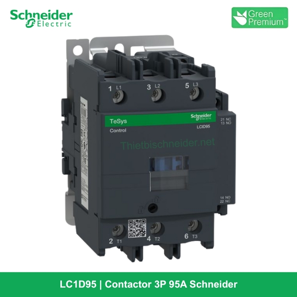 LC1D95 - Contactor 3P 95A Schneider