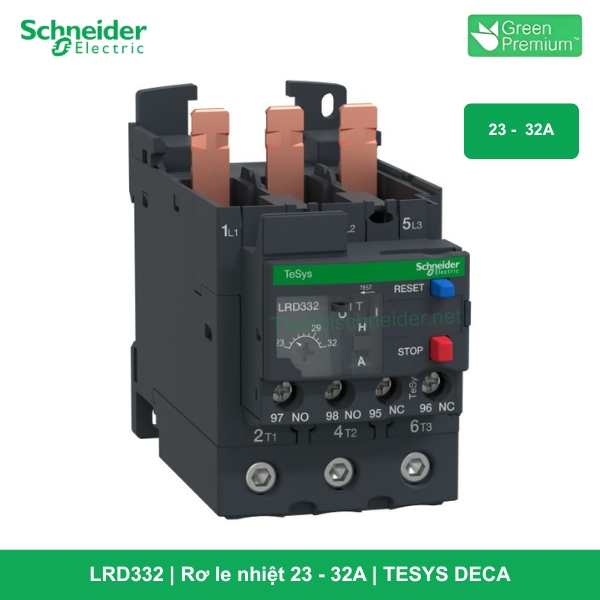 LRD332 - Rơ le nhiệt 23 - 32A - TESYS DECA