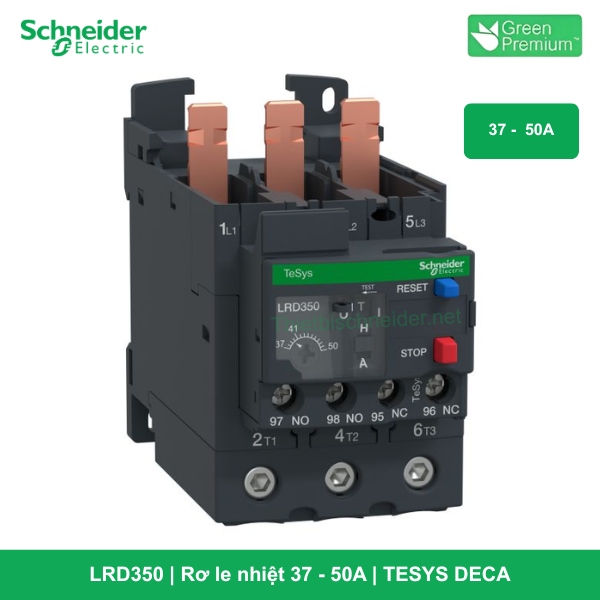 LRD350 - Rơ le nhiệt 37 - 50A - TESYS DECA