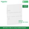 MIP22106 Tủ điện âm tường 6 module Schneider
