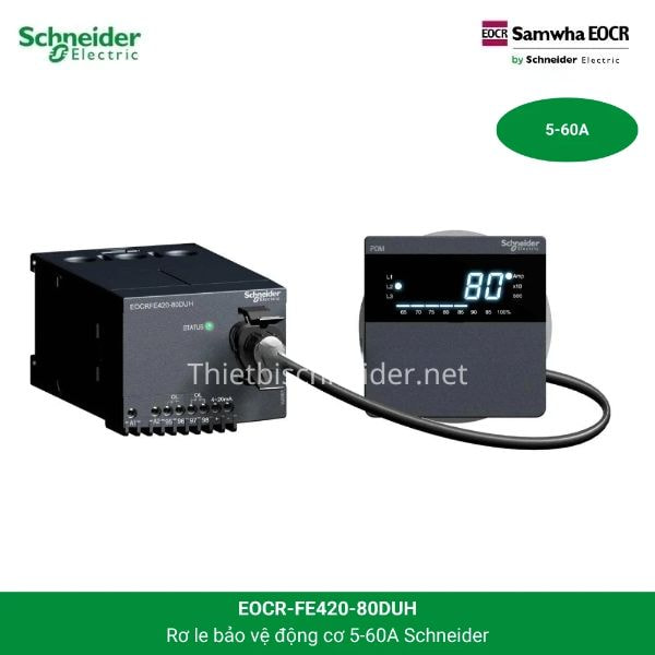 Rơ le bảo vệ động cơ EOCRFE420-80DUH