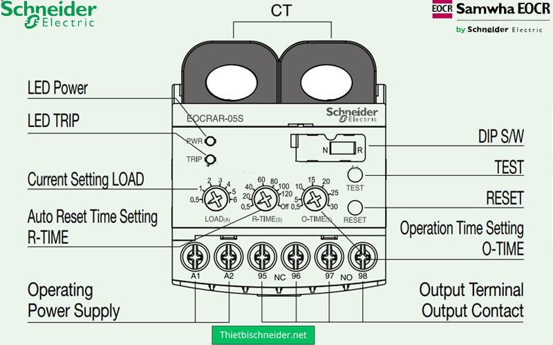 Rơ le điện tử EOCRAR-05S