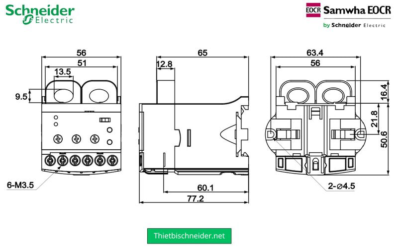 Rơ le điện tử EOCRAR-60W