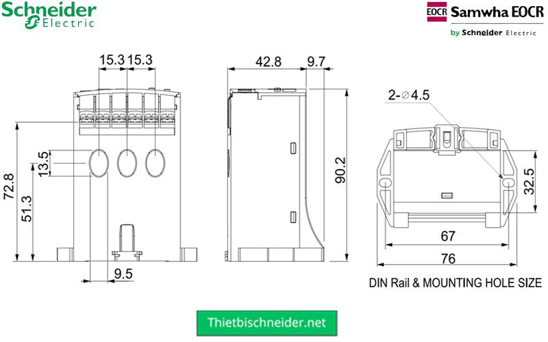 Rơ le điện tử EOCRDS3-30W