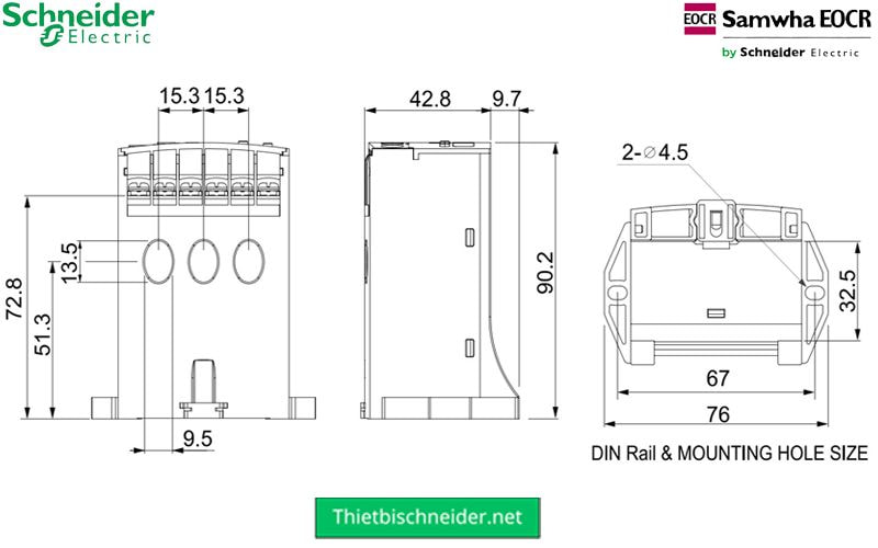 Rơ le điện tử EOCRDS3-60W