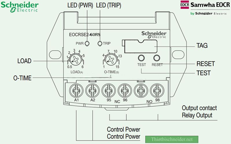 Rơ le điện tử EOCRSE2-60RS