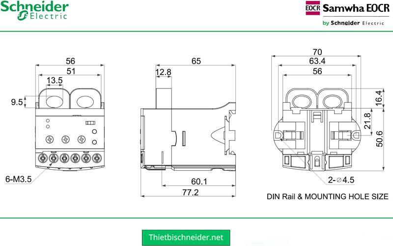 Rơ le điện tử EUCR-60W