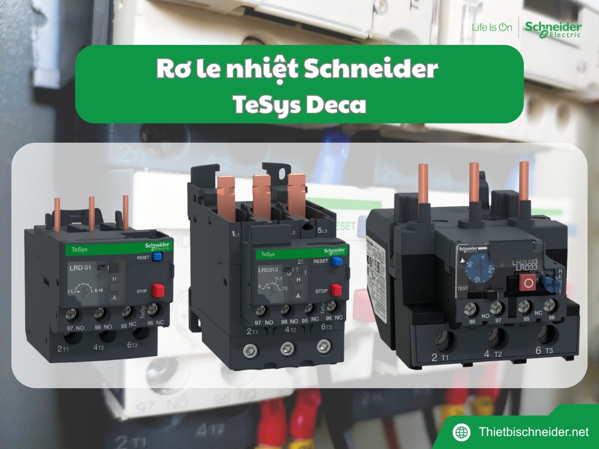 Rơ le nhiệt Schneider TeSys Deca