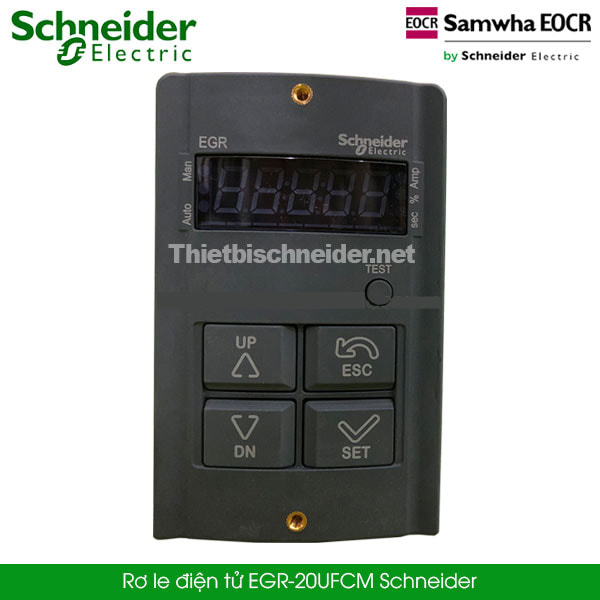 Rơ le bảo vệ chạm đất EGR-20UFCM Schneider