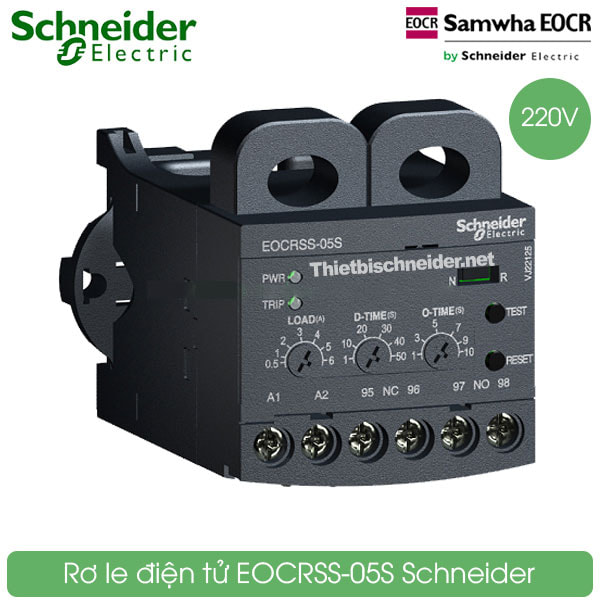 Rơ le điện tử EOCRSS-05S Schneider