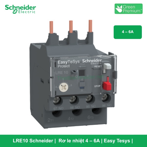 LRE10 Schneider - Rơ le nhiệt 4 – 6A Easy Tesys