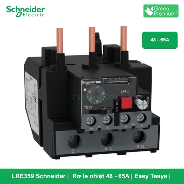 LRE359 Schneider - Rơ le nhiệt 48 - 65A Easy Tesys