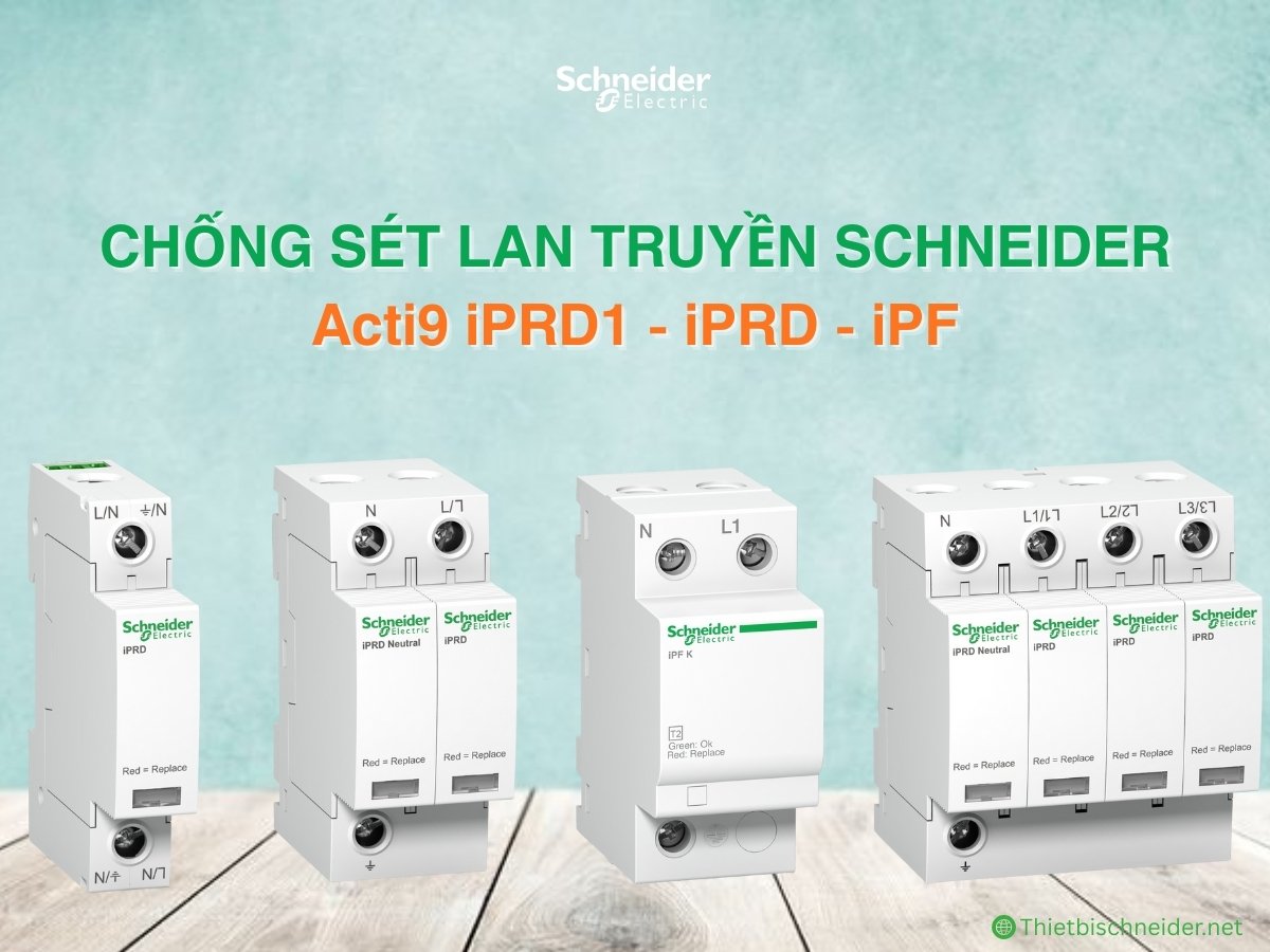 Ảnh thống sét lan truyền Schneider Acti9 iPRD1 - iPRD - iPF