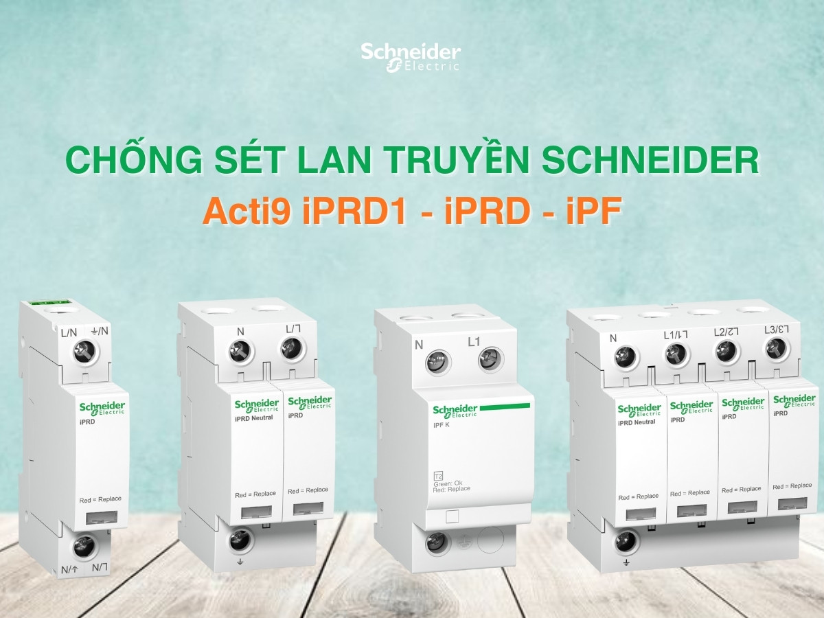 Chống sét lan truyền Schneider Acti9 iPRD1 - iPRD - iPF