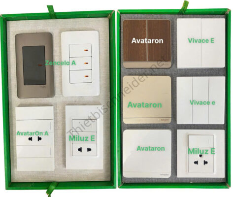 Schneider Electric là thương hiệu nổi tiếng toàn cầu đến từ Pháp với nhiều dòng công tắc ổ cắm chất lượng cao, đáp ứng cả yêu cầu kỹ thuật lẫn tính thẩm mỹ cho công trình hiện đại.