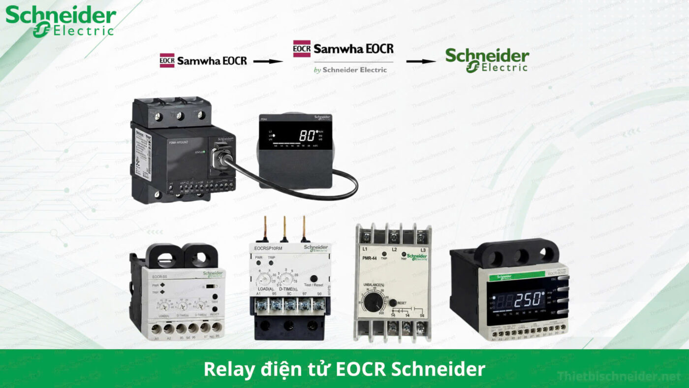 Rơ le điện tử bảo vệ động cơ EOCR Schneider chính hãng tại Việt Nam
