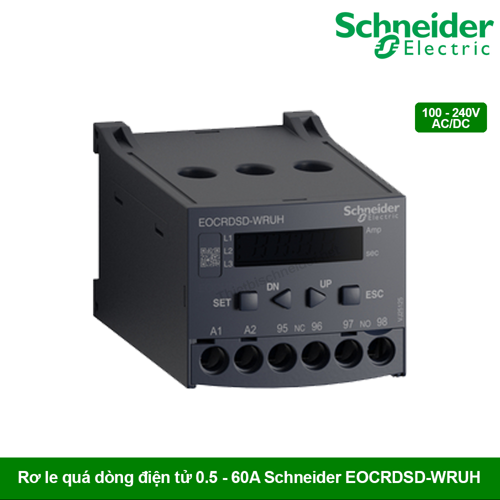 EOCRDSD-WRUH Schneider - Rơ le bảo vệ quá dòng điện tử
